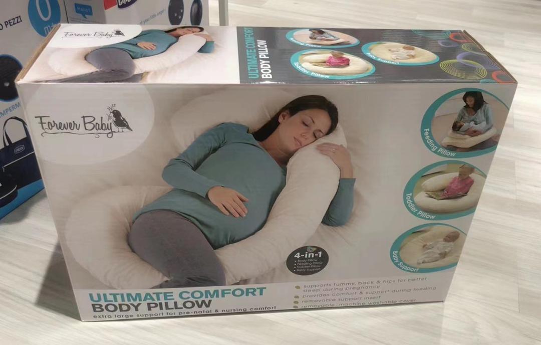 Oreiller de Maternité 4 en 1 – Confort Ultime pour Maman et Bébé