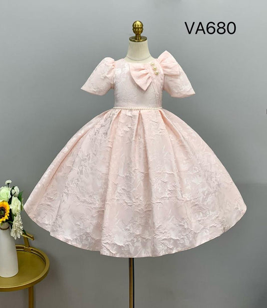 Robe élégante avec sacoche assortie - Fille 3 à 7 ans