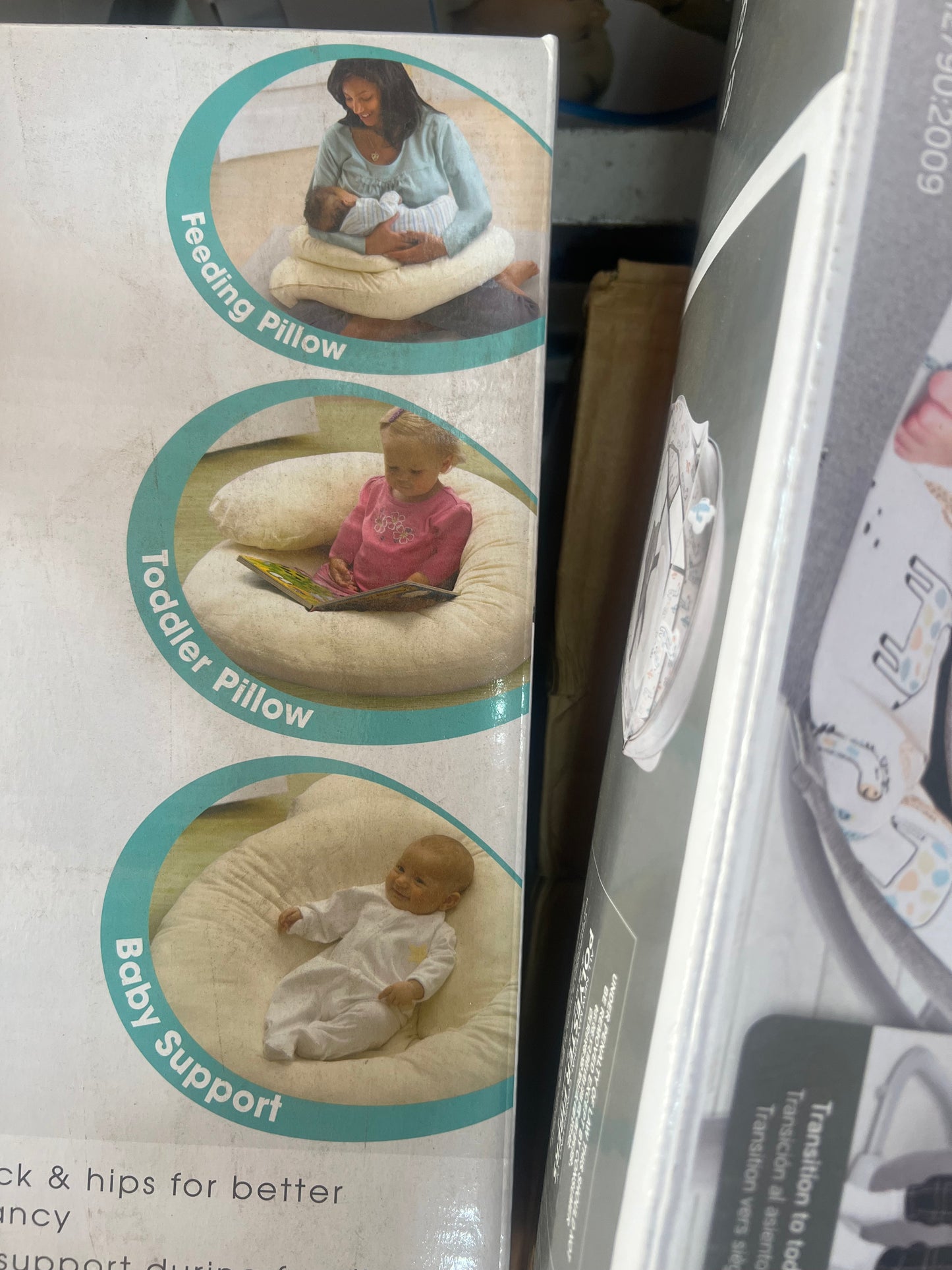 Oreiller de Maternité 4 en 1 – Confort Ultime pour Maman et Bébé